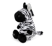 Petface Planet Zebedee The Zebra Plush Dog Toy | Made from Recycled Plastic Bottles, Durable Design, Built-In Squeaker, Promotes Interactive Play