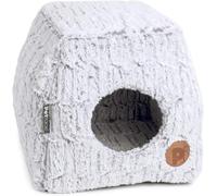 Petface Plush Cat Cave, Luxury Bamboo Igloo Cat Bed