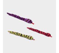 Plush Snake Toy - Silver, Silver S