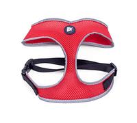 Petface Reflective Comfort Harness for Dog, X-Small, Red