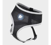 Petface Dog Harness Reflective Comfort, Adjustable, Secure Clip, Black, One Size