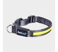 Petface Dog Collar – Reflective Flashing Yellow – Small