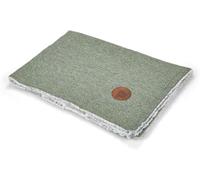 Petface Sage Herringbone Pet Comforter Blanket, 100 x 70 cm (Pack of 1) | Soft Fleece Material, Machine Washable, Versatile Use, Stylish Design