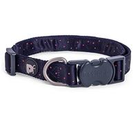 Petface Scarlet Ditsy Spot Dog Collar, Large