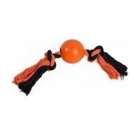 PetFace Seriously Strange Rubber Ball Tugger