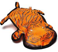 Petface Seriously Strong Plush Tiger Dog Toy (Pack of 1) | Durable & Tough Design, for Fetch, Chew Sessions, Stimulates Play, for Fetch & Cuddling