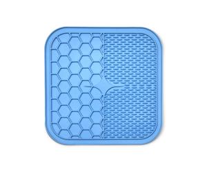 Petface Silicone Pet Treat Mat, Blue (Pack of 2)