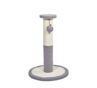 Petface Sisal and Teddy Fleece Cat Scratcher Post, Small (Pack of 1)