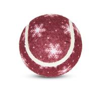 Petface Snowflake Tennis Ball Christmas Dog Toy - One Size