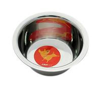 Petface Stainless Steel Non-Slip Dog Bowl, Small, 14 cm (Pack of 1) | Non-Slip Base, Dishwasher Safe, Durable Construction, for Cats & Small Dogs