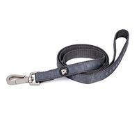 Petface Steel Grey Tonal Dots Dog Lead - Medium