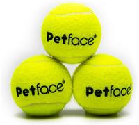 Petface 3 Pack Tennis Balls for Dogs - Pack of 3