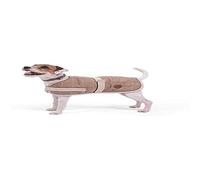 Petface Tan Tweed Dog Coat, 50 cm