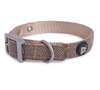 Petface Dog Tan Tweed Collar - Small