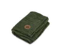 Petface Textured Fleece Luxurious Pet Blanket for Dogs & Cats, Machine Washable Comforter, Green, 100 x 70 cm (Pack of 1)