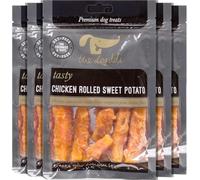Petface The Dog Deli Chicken Rolled Sweet Potato Treat, 100g (Pack of 5) | Tasty, Nutritious Treats, Oxy-Packed for Freshness, for Training