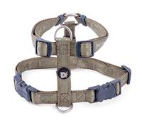 Petface Tonal Bones Dog Harness, Country Green, Medium, M
