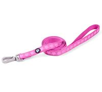 Petface Tonal Stars Dog Lead, Medium, Bright Pink