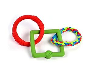 Petface (Toyz by Petface) Triple Tug Ring Dog Toy, Small