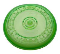 Petface Toyz Rubber Chewable Frisbee Dog Puppy Outdoors Throw Fetch Play Toy (Green)