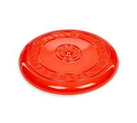 Petface Toyz Rubber Chewable Frisbee Dog Puppy Outdoors Throw Fetch Play Toy (Red)