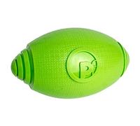 Petface Toyz Rugby Ball Dog Toy, Large, Green | Durable, Non-Toxic Material, for Fetch & Interactive Playtime