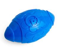 Petface Toyz Rugby Ball Dog Toy, Medium, Blue