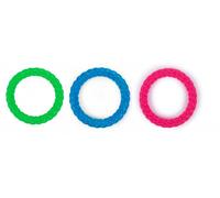 Petface (Toyz by Petface) Twist Ring Dog Toy, Blue/Green/Pink (One Colour Supplied at Random)