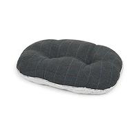 Petface Twilight Tweed Oval Dog Cushion, Reversible & Machine Washable, Large (Pack of 1)