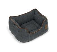Petface Twilight Tweed Square Dog Bed - Medium