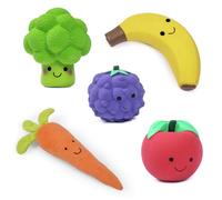 Petface Vegetable Pets 5 A Day Dog Toys