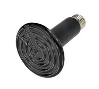 PetFizz Ceramic Heat Emitter for Reptiles, 100W Reptile Heat Lamp Bulb, No Light Ceramic Heat Lamp for Tortoise, Lizard, Chick, Puppy, Bearded Dragon