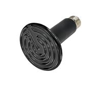PetFizz Ceramic Heat Emitter for Reptiles, Reptile Heat Lamp Bulb 100W 1Pack, No Light Ceramic Heat Lamp for Tortoise, Lizard, Chick, Puppy, Bearded Dragon
