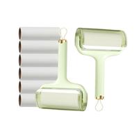PetFizz Lint Roller & Refill Sets, 2 Lint Rollers + 6 Replacements 480 Sheets, Sticky Lint Roller for Clothes, Pet Hair Remover for Cat, Dog, Dust and Hair on Carpets, Sofas, Cars
