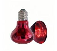 PetFizz Reptile Infrared Heat Lamp Bulb, Infrared Basking Spot Lamp 50W 2Pack, Red Heat Lamp for Reptile, Bearded Dragon, Tortoise, Lizard, Chicks