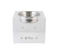 PetFusion Elevated SinglePod Magnetic Dog Feeder Cat and Dog Bowl Feeder Stand - Short - Single x 2