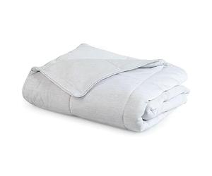 PetFusion Premium Cat and Dog Cooling Blanket - Lightweight, Machine Washable, Modern Design for Summer - Grey - Large (41 x 53 cm)
