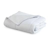 PetFusion Premium Cat and Dog Cooling Blanket Lightweight Machine Washable Pet Blanket - Grey - Medium (86cm x 112cm)