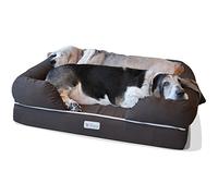 PetFusion Ultimate Dog Bed, Solid CertiPUR-US Orthopedic Memory Foam, Multiple Colors and Sizes, Medium Firmness Pillow, Waterproof Liner, Breathable Bed Cover, Cert. Skin Contact Safe, 3yr Warranty