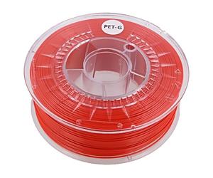 PETG-1.75-SUPER-RED Filament: PET-G Ø: 1.75mm Super Red 220-250°C 1kg DEVIL DESI