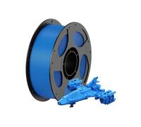 PETG 3D Printer Filament 1kg/Roll Multicolor 1.75mm Plastic 3D Printer Filament for Kobra 3 Combo S1C FDM 3D Printer(1KG Lake Blue)