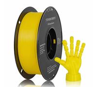PETG Filament 1.75 mm, TINMORRY PETG-ECO 3D Printer Filament, Compatible with Bambu FDM 3D Printer, 1 kg 1 Spool, Light Yellow