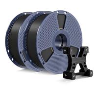 PETG Filament 1.75mm - 2kg(4.4lbs) SUNLU PETG 3D Printer Filament, Reusable Spool Compatible with Bambulab Refill Filament, 1.75mm Dimensional Accuracy +/- 0.02mm, Black+Black Bundle