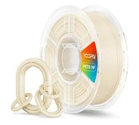 PETG Filament 1.75mm High Speed, Low Stringing, High Toughness, Odorless, Better Flow, 1KG (2.2lbs) Rapid 3D Printer Filament, PETG HF Cream