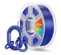 PETG Filament 1.75mm High Speed, Low Stringing, High Toughness, Odorless, Better Flow, 1KG (2.2lbs) Rapid 3D Printer Filament, PETG HF Blue