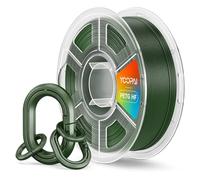 PETG Filament 1.75mm High Speed, Low Stringing, High Toughness, Odorless, Better Flow, 1KG (2.2lbs) Rapid 3D Printer Filament, PETG HF Forest Green