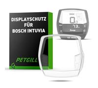 PETGILL E-Bike Screen Protector for Bosch Intuvia Display - Protection Against Dust, Stones and Water - Display Protective Cover E-Bike Accessories