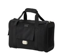 PETiCO NOA 3003 Airline Approved Pet Carrier - Pet Duffle Bag for Small Dogs & Cats Under 9 lbs, Sturdy & Machine Washable with Magnetic Snaps, Small Size, Black