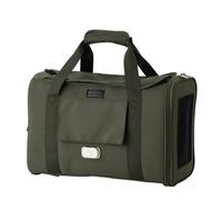 PETiCO NOA 3003 Airline Approved Pet Carrier - Pet Duffle Bag for Small Dogs & Cats Under 9 lbs, Sturdy & Machine Washable with Magnetic Snaps, Small Size, Khaki