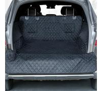 PETICON SUV Cargo Liner for Dogs, Waterproof Pet Cargo Cover Dog Seat Mat for SUVs Sedans Vans with Bumper Flap Protector, Non-Slip, Large Size Universal Fit